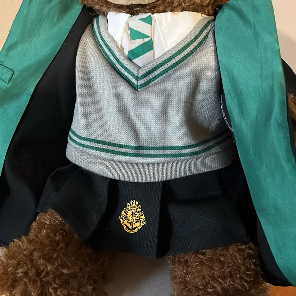 Build-A-Bear Harry Potter Bear Slytherin - Picture 3 of 9